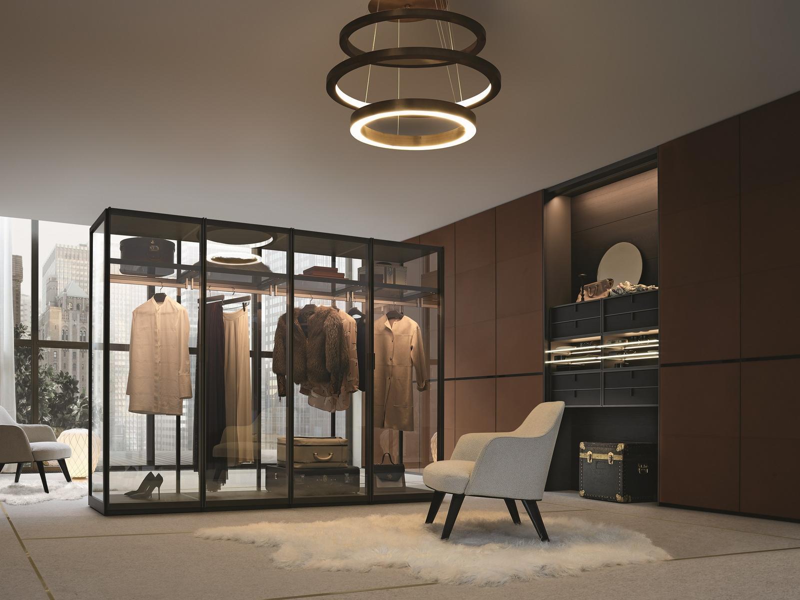 Sectional wardrobe | Ego by Poliform