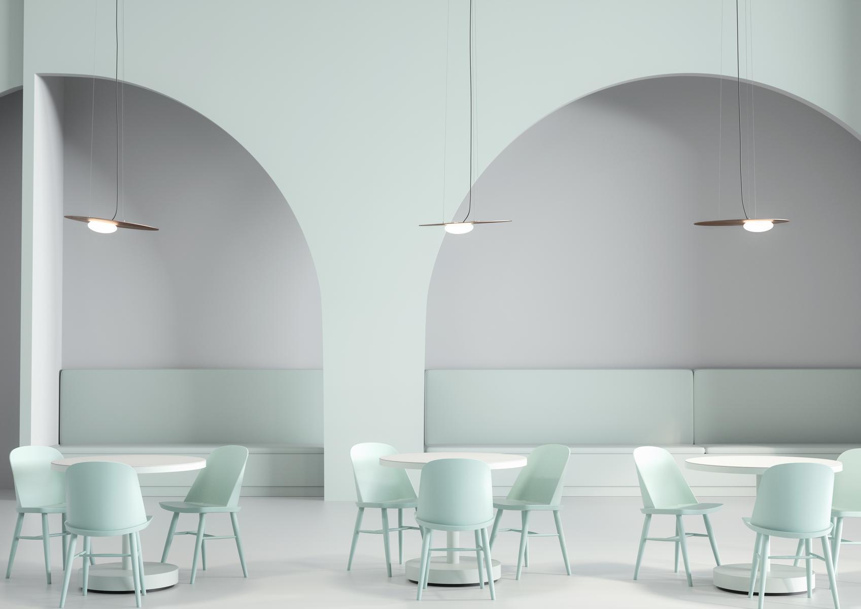 LED direct light aluminium pendant lamp | Kwic by Axolight