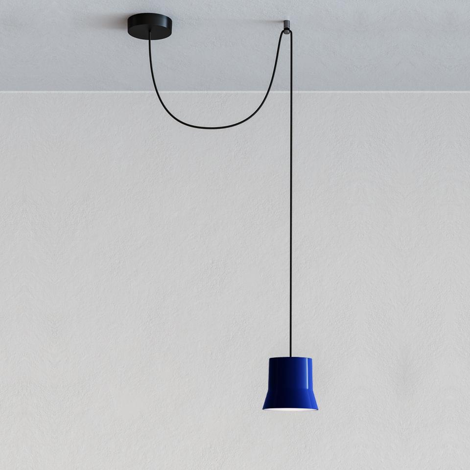 LED direct light aluminium pendant lamp | Giò Light Decentrata by Artemide