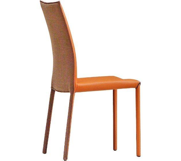 Contemporary style upholstered leather chair | Nuvola Sar by Midj