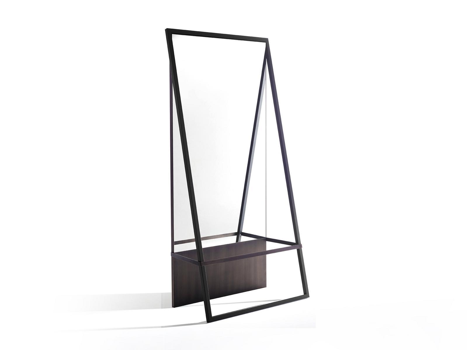Freestanding rectangular mirror | Tale by Potocco