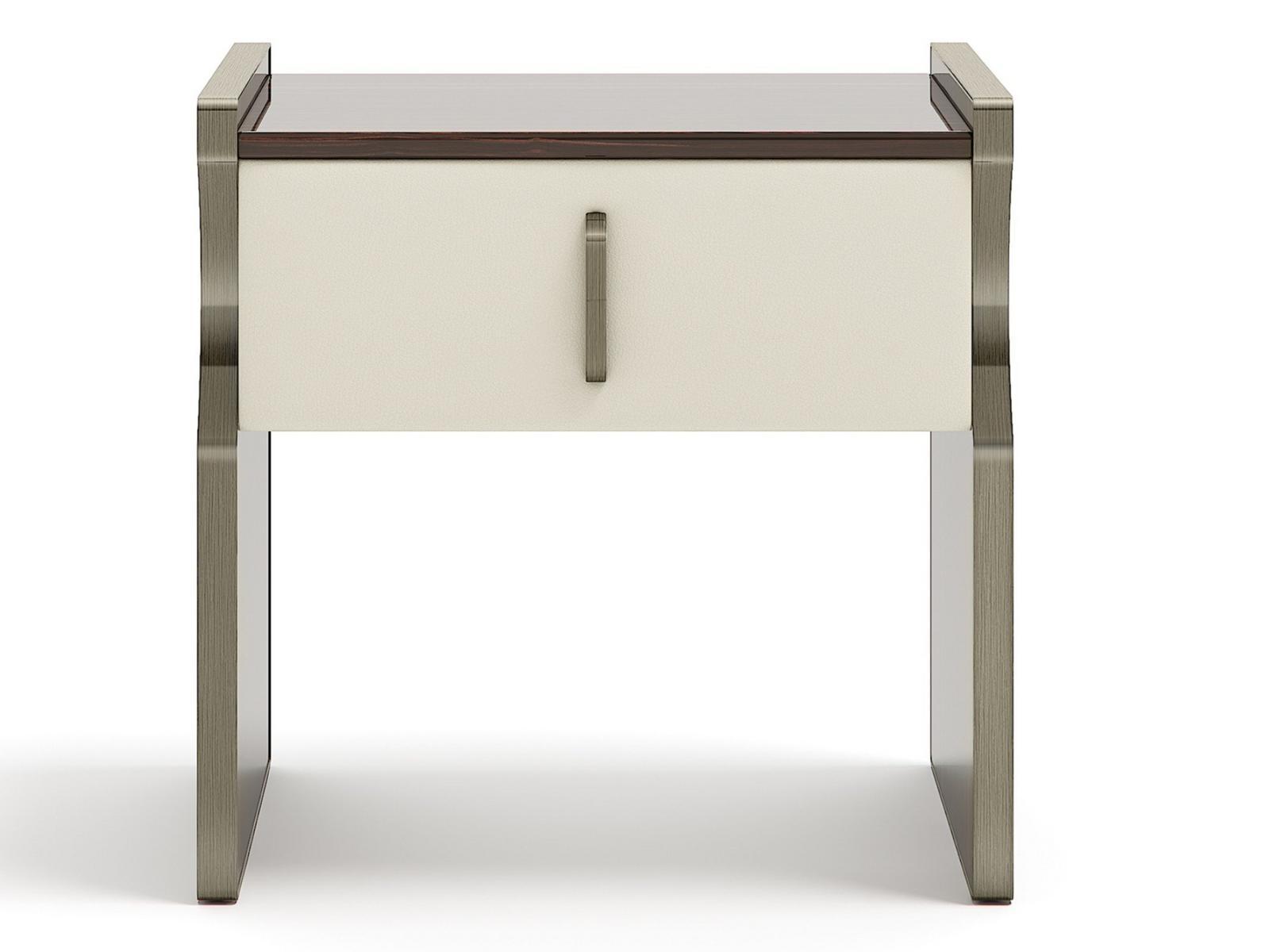 Rectangular wooden bedside table with drawers | Trilogy by Capital Collection