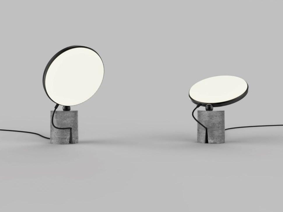 Cement table lamp / floor lamp | Avveni Concrete by Sattler