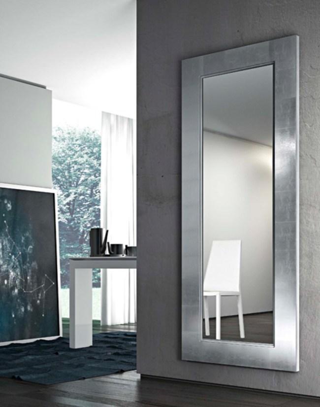 Wall-mounted framed mirror | Urania by Riflessi