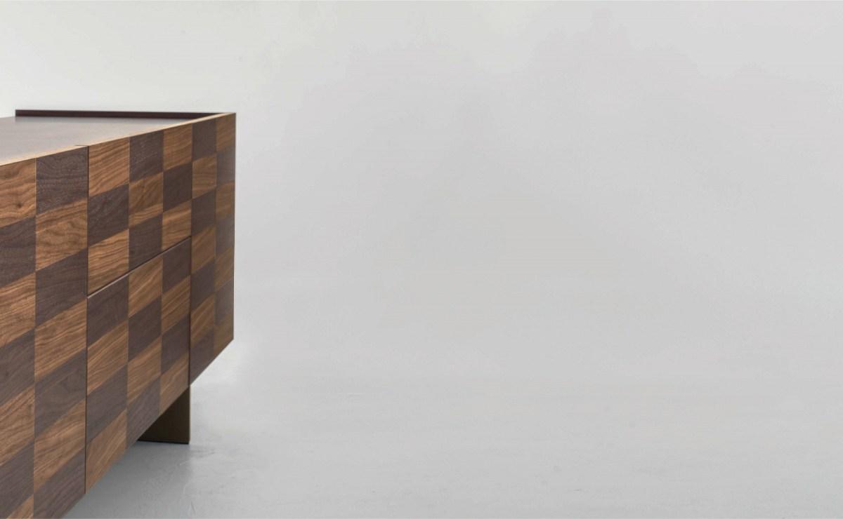 Wood veneer sideboard | Colosseo by Tonin Casa