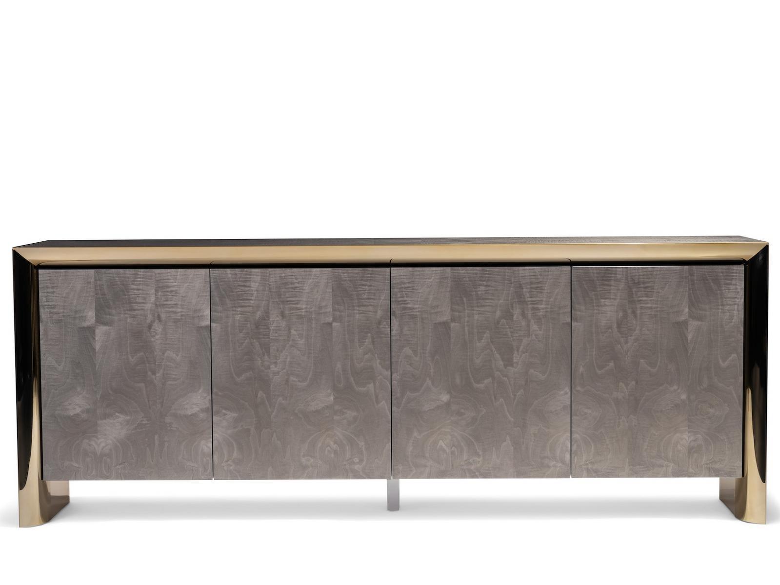 Wooden sideboard with integrated lighting | Hamilton by Visionnair