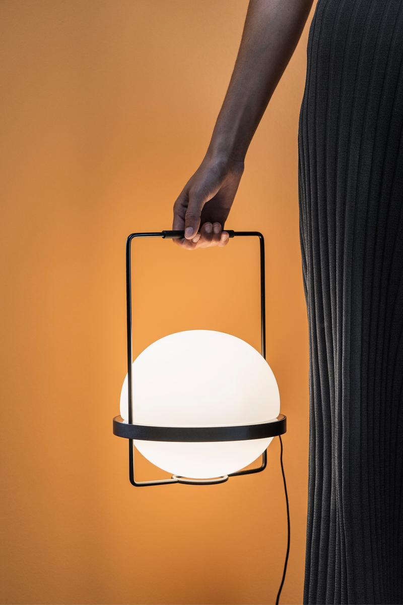 LED blown glass table lamp | Palma by Vibia