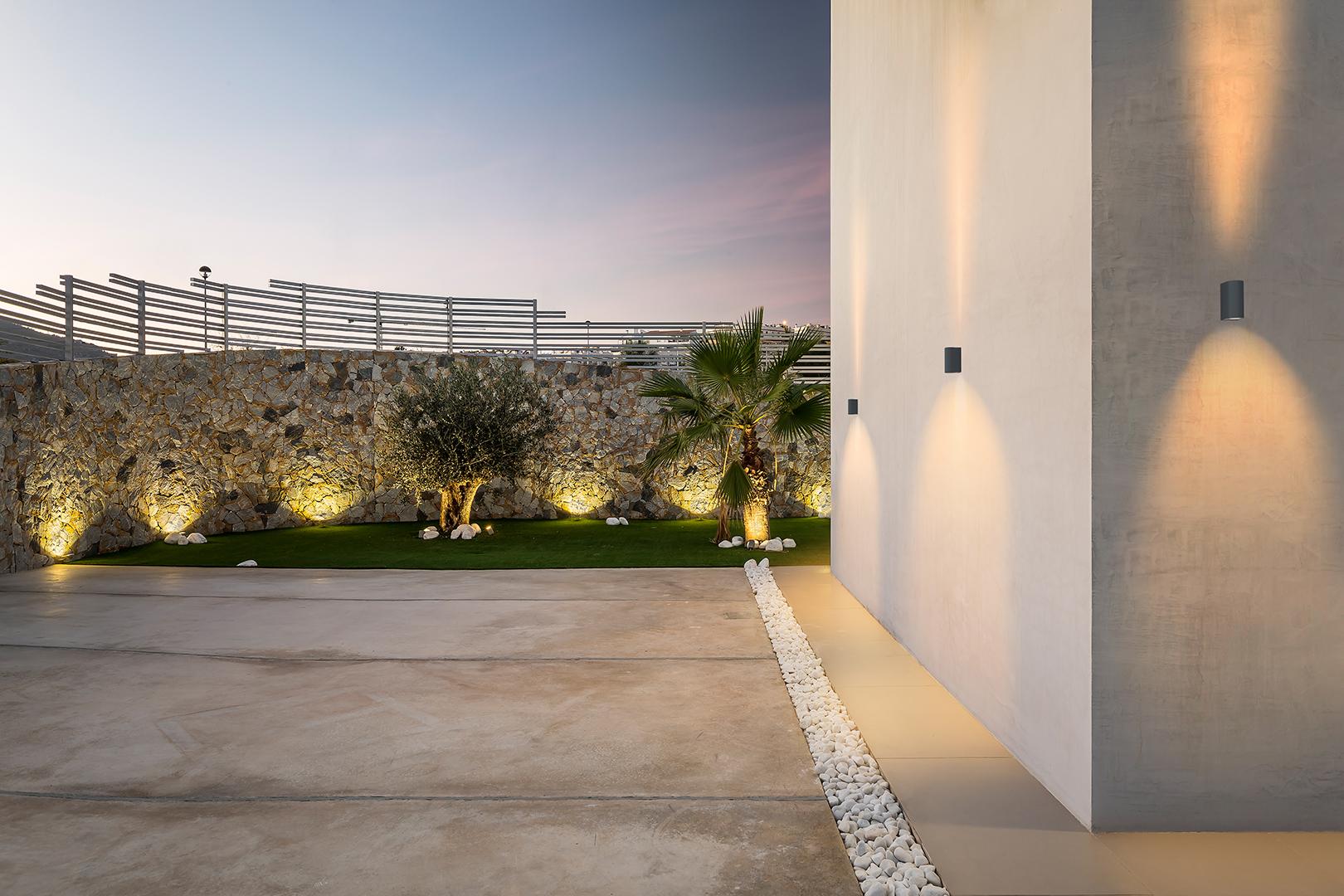 LED direct-indirect light aluminium Outdoor wall Lamp | Max by Leds C4