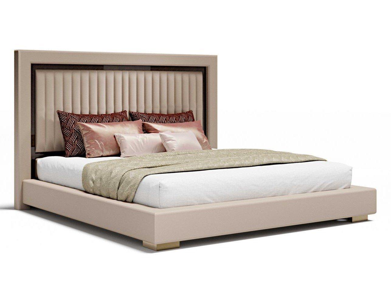 Double bed with upholstered headboard | Klass by Capital Collection