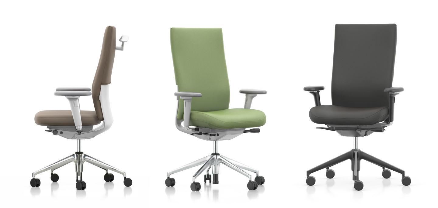 Swivel fabric office chair | Id Soft L by Vitra