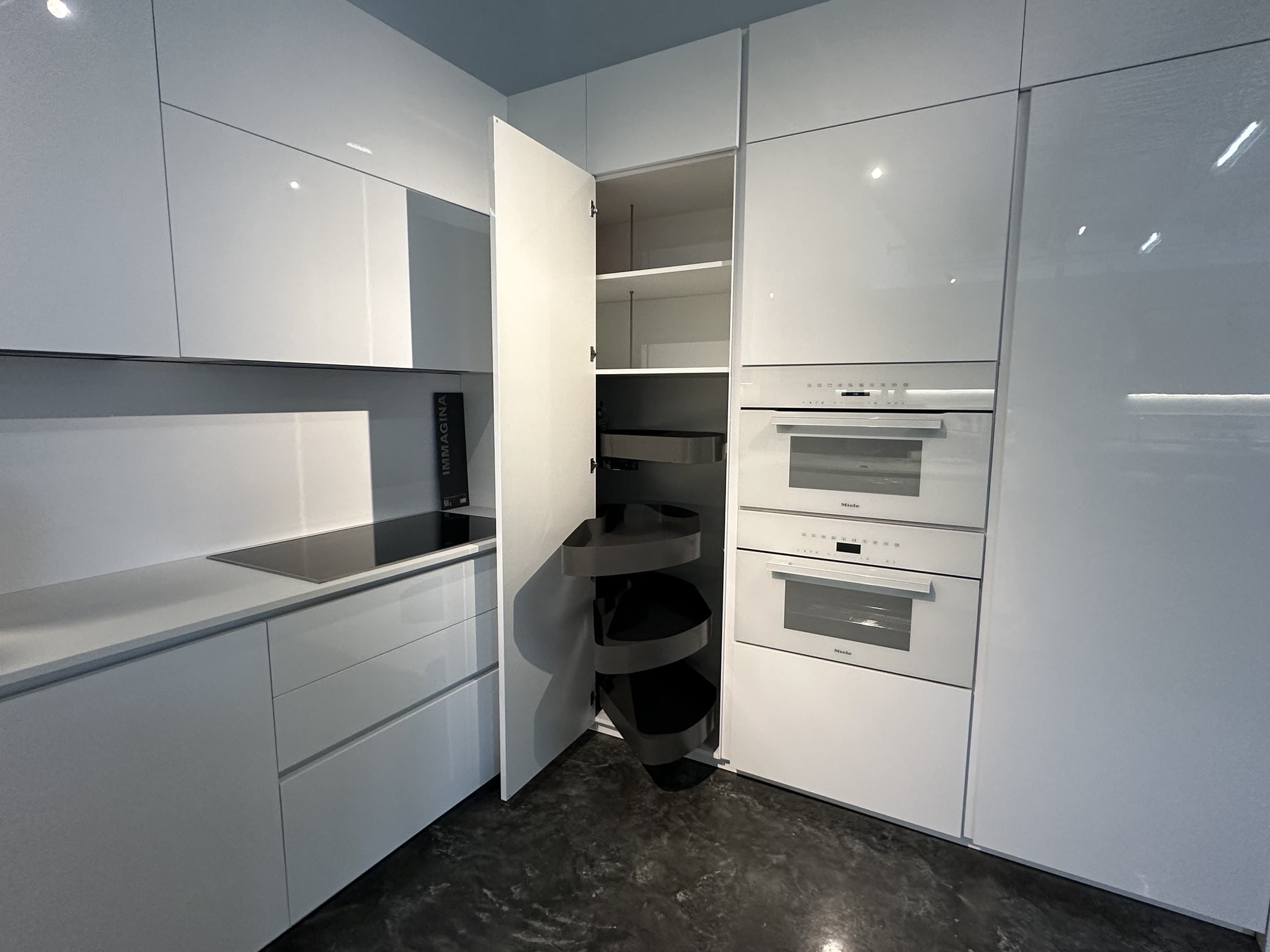 Kitchen without handles Lube Cucine Immagina