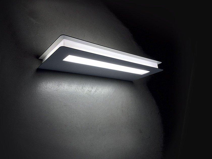 LED metal wall lamp | Flat by Panzeri