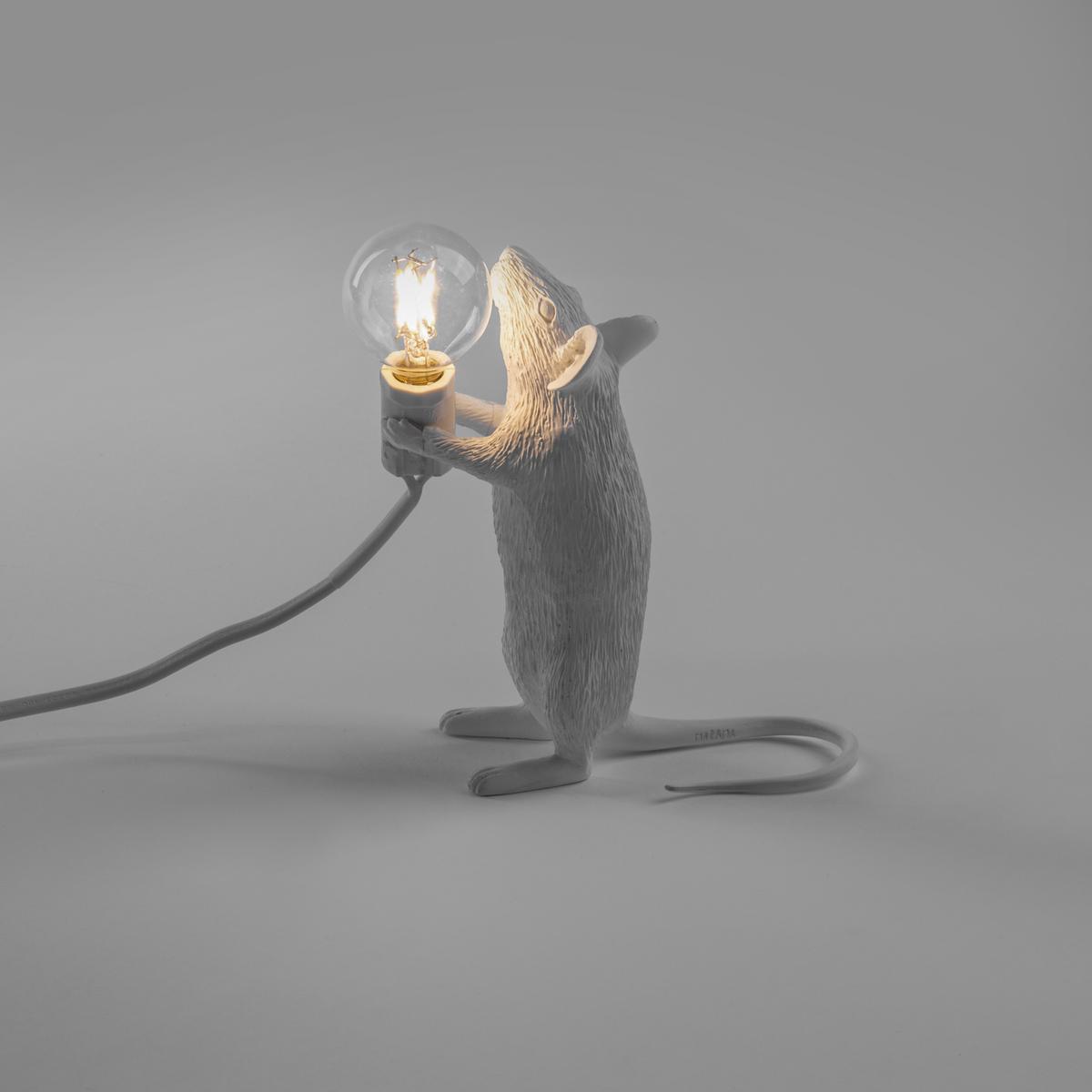 LED resin table lamp | Mouse Lamp Standing - Step by Seletti