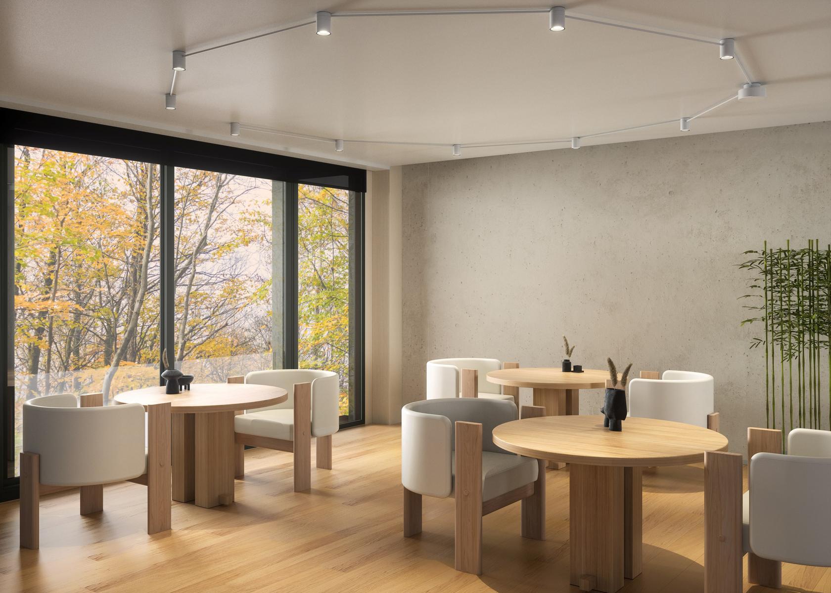 LED modular ceiling lamp | Pivot by Axolight