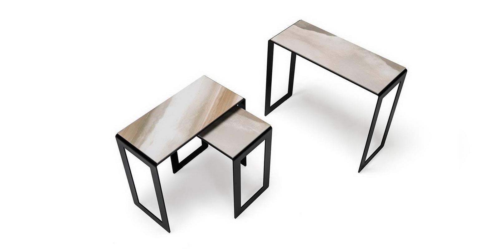 Square ceramic coffee table | Kitano by Cattelan Italia