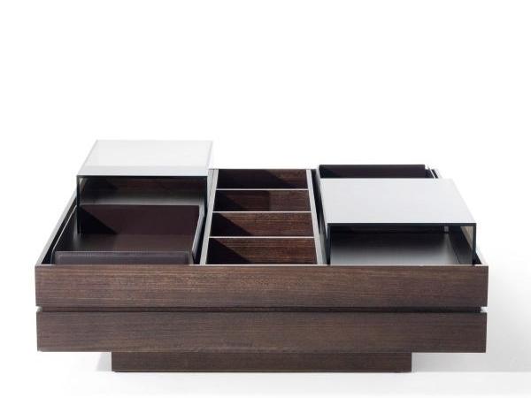 Wooden coffee table with storage space | St. Germain by Ditre Italia
