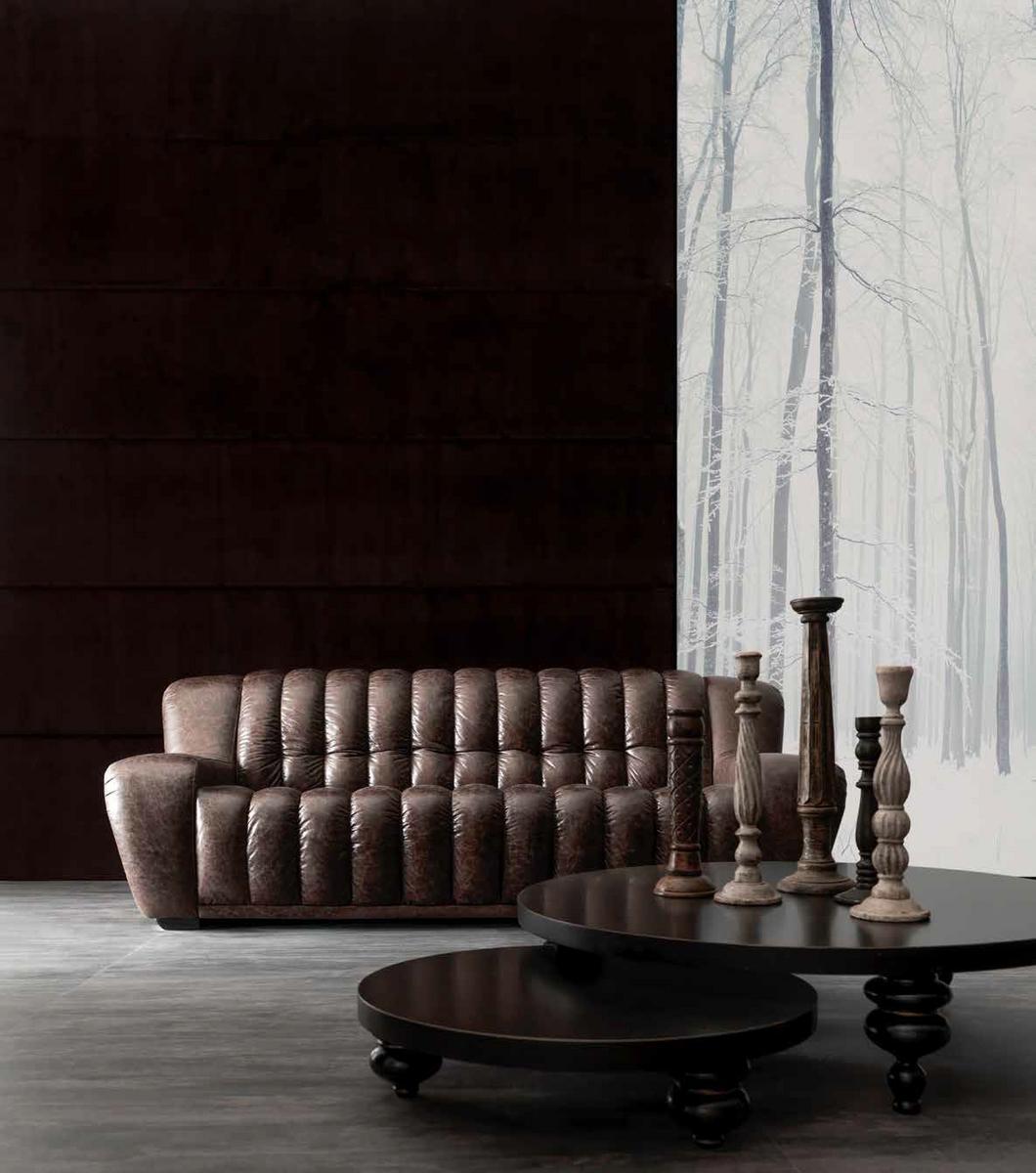 3 seater leather sofa | Victor by Corte Zari