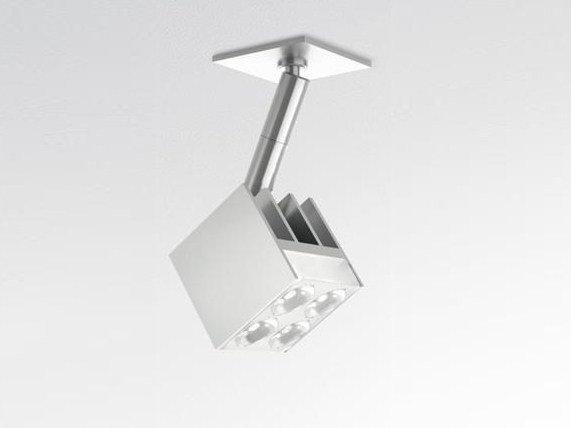 LED adjustable ceiling spotlight | 37 Cube by Artemide