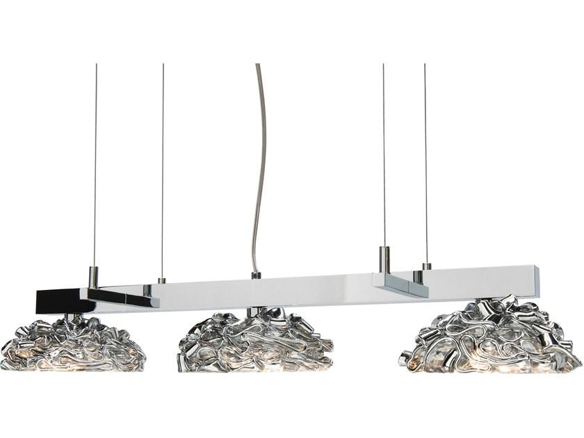 Metal pendant lamp | Flower From Amsterdam H3 by Ilfari