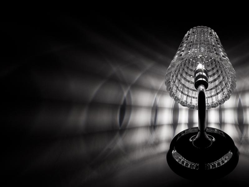 Crystal wall lamp | Flow by Fabbian