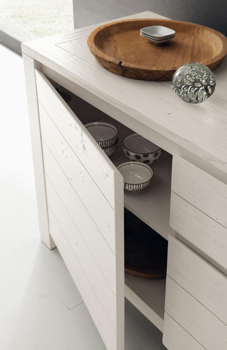 Oak sideboard with drawers | Eco by Altacorte