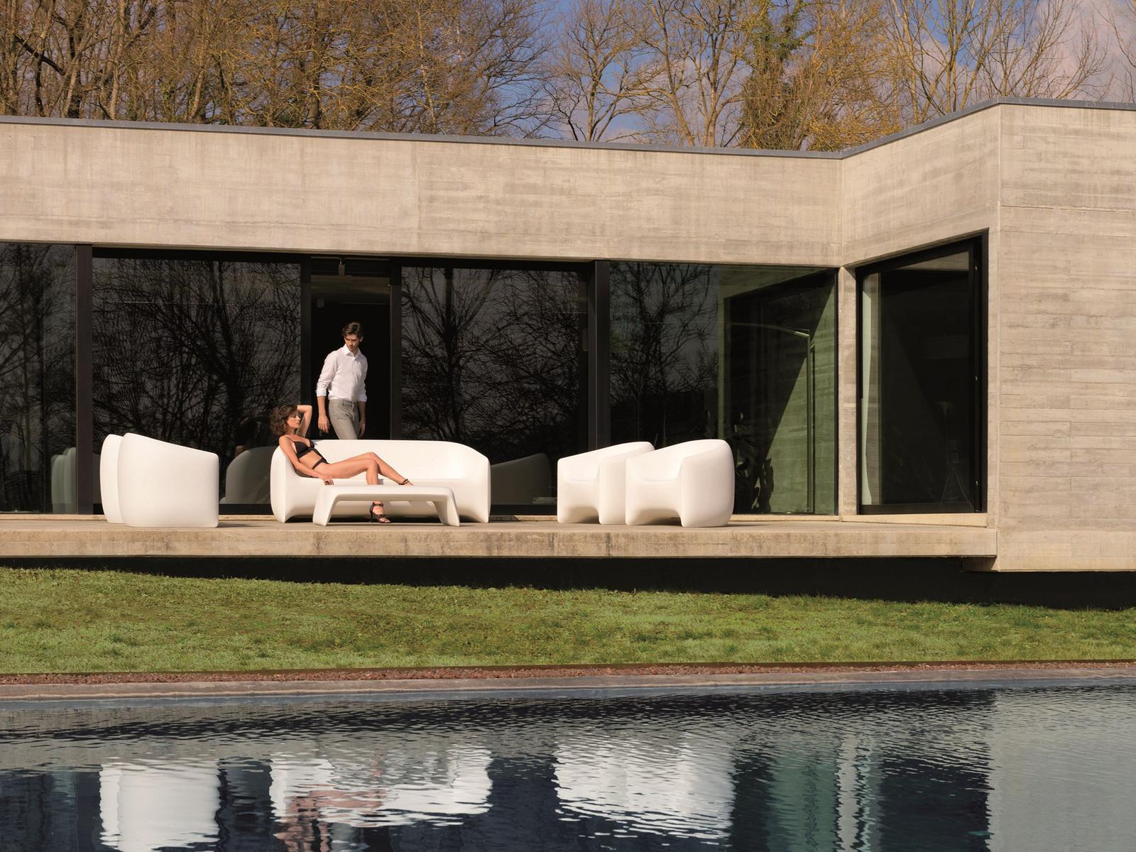 Garden sofa | Blow by Vondom