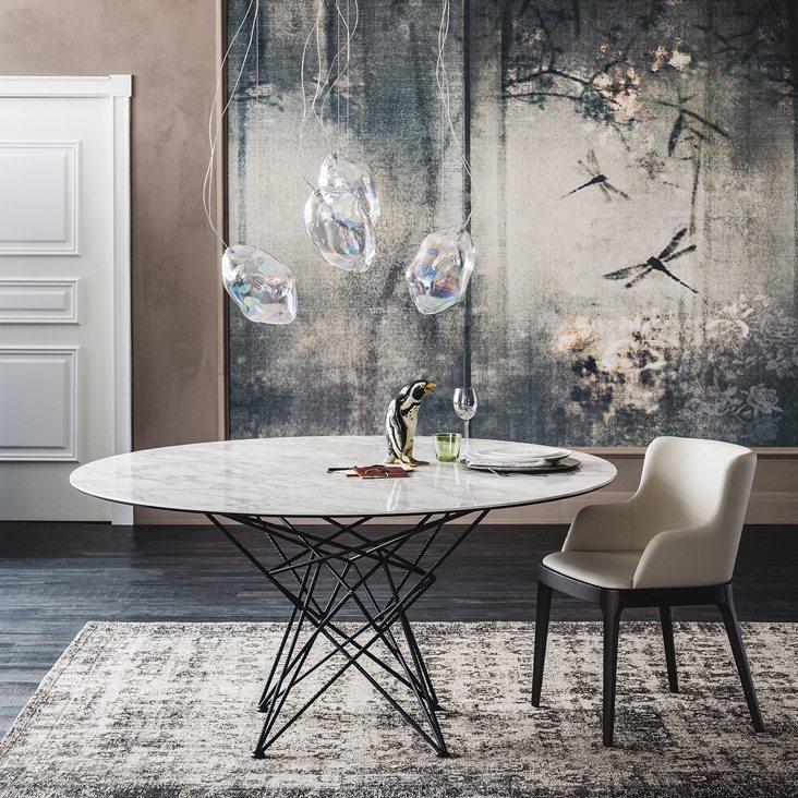 Oval ceramic table | Gordon Keramik by Cattelan Italia