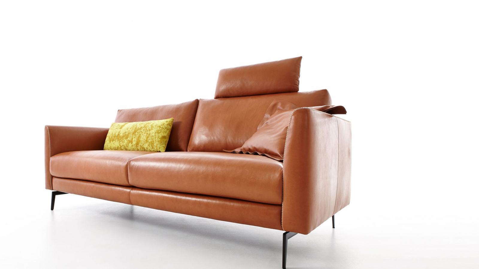 Corner nabuk sofa | Omega by Koinor