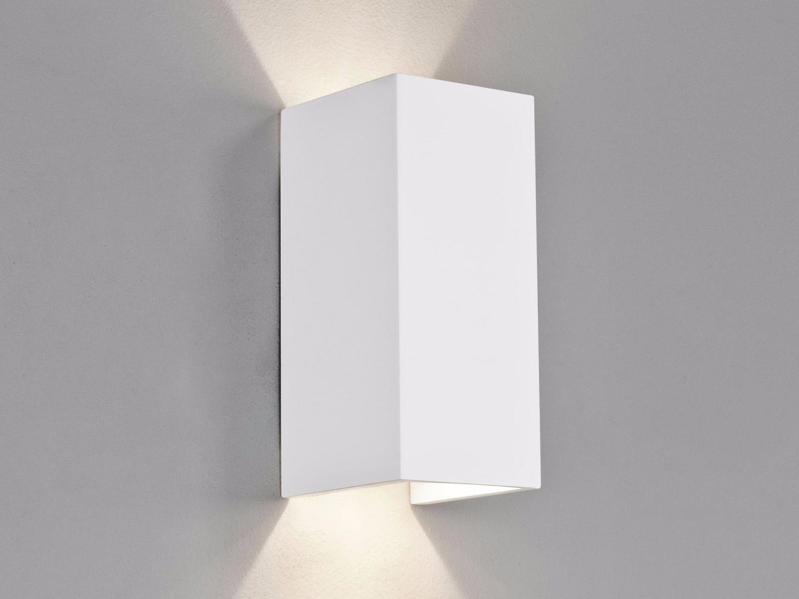 Plaster wall light with dimmer | Parma 210 by Astro lighting