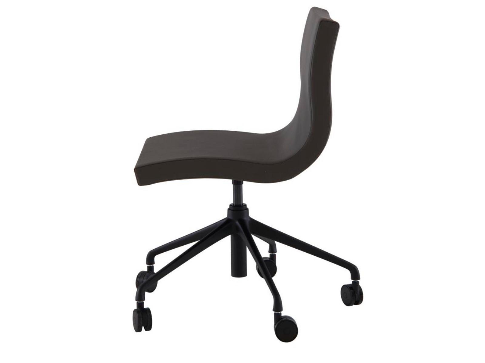 Height-adjustable fabric office chair with 5-Spoke base with castors | Sala by Ligne Roset