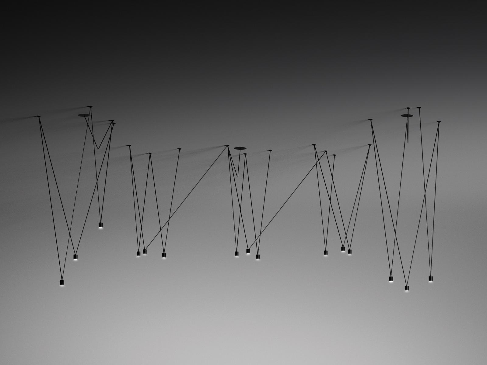 Aluminium pendant lamp | Match by Vibia