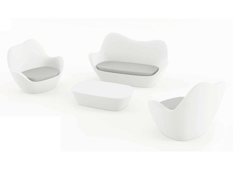 Garden sofa with light | Sabinas by Vondom