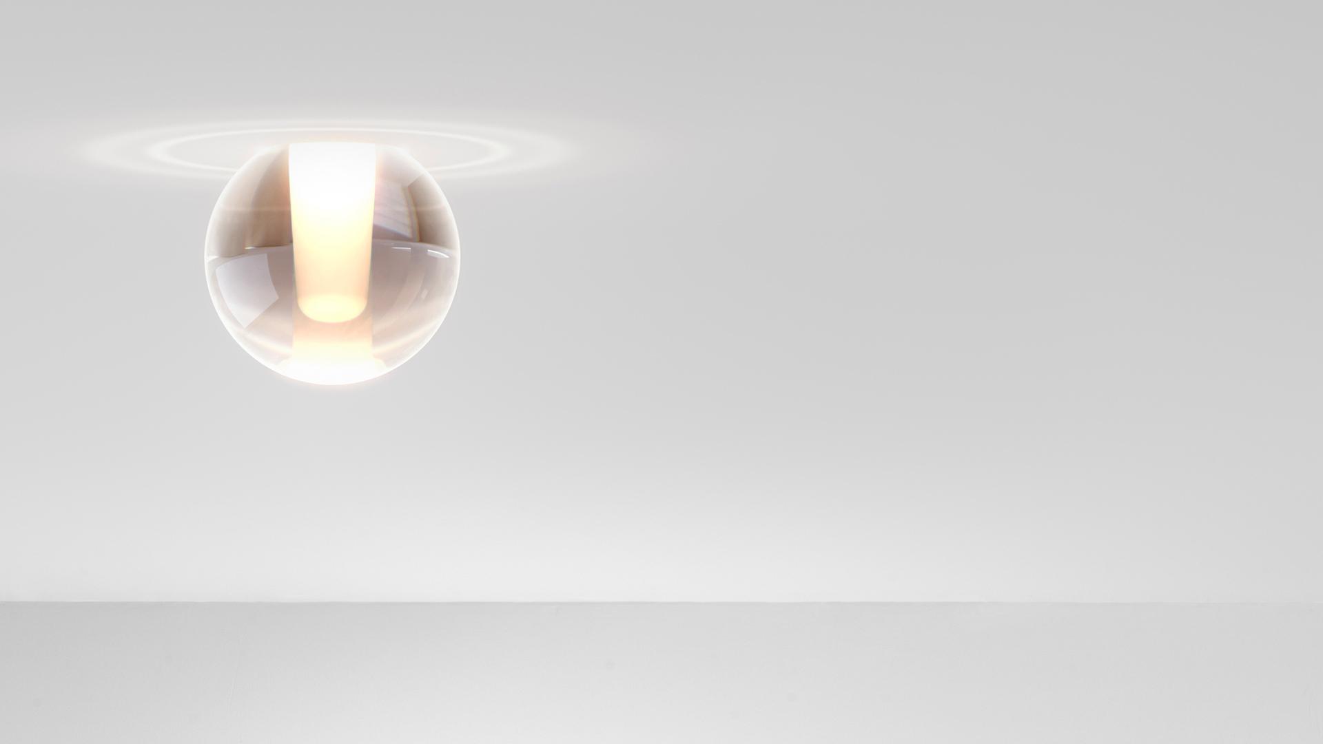 LED semi-inset glass spotlight | Alaska Big Trimless by Arkoslight