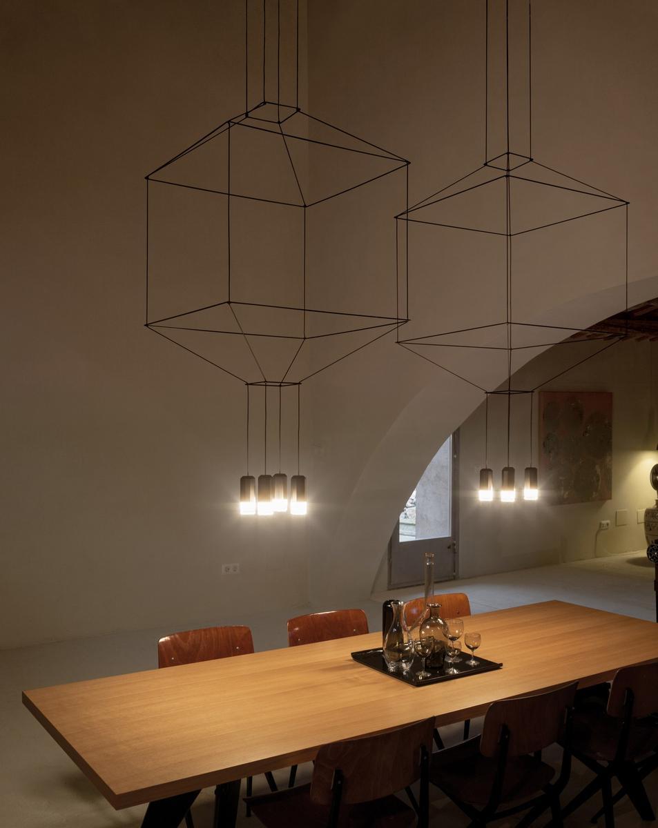 LED pendant lamp | Wireflow 4 by Vibia