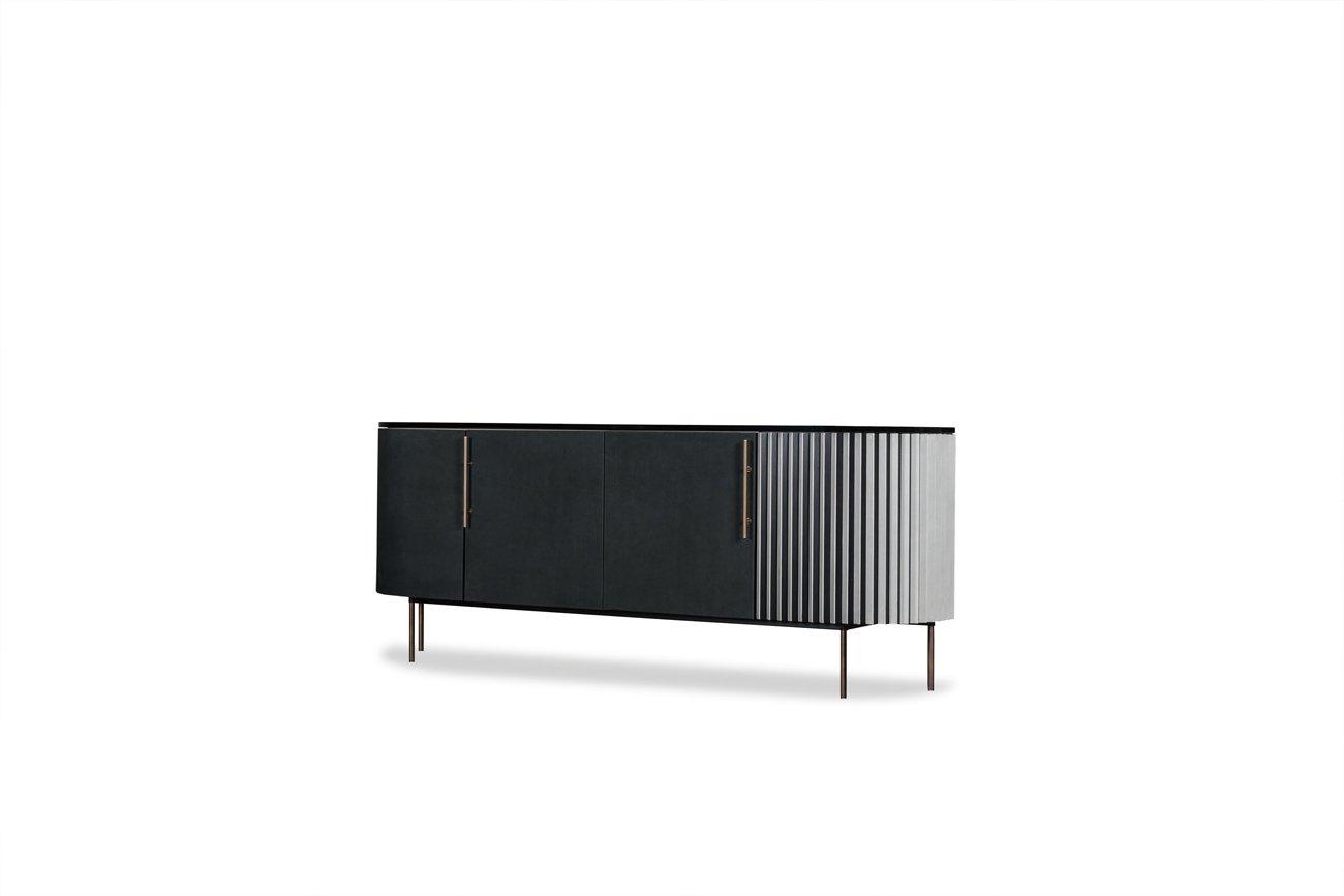 Sideboard with doors | Plissé by Baxter