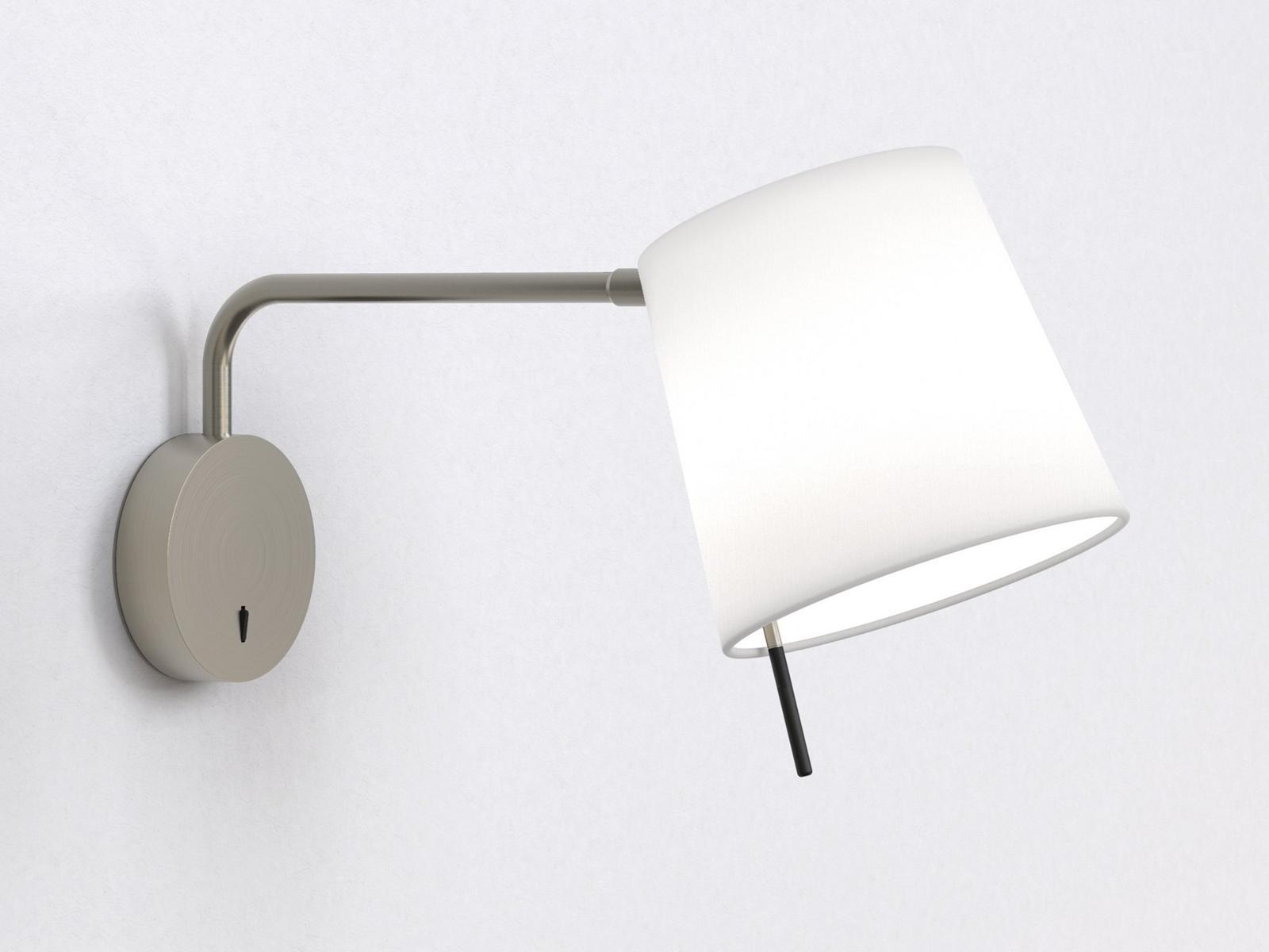 LED adjustable fabric wall light | Mitsu by Astro lighting