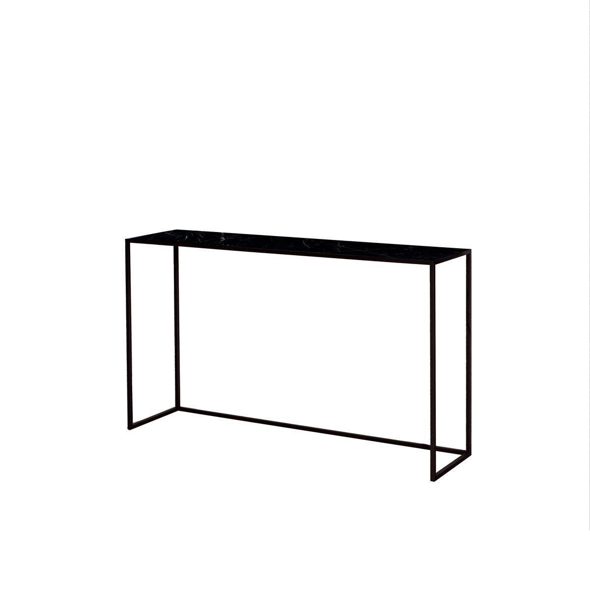 Rectangular ceramic console table | Quadro by Sovet