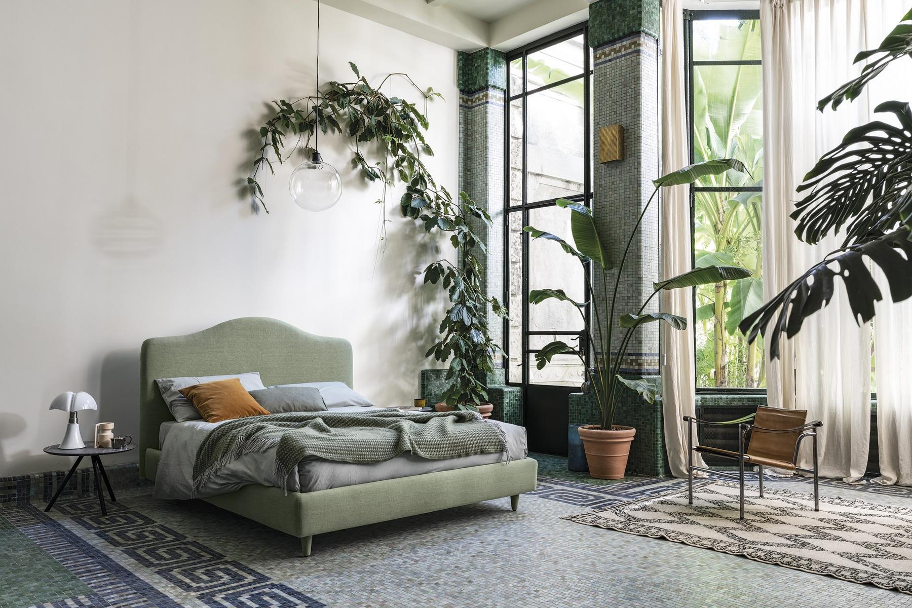 Double bed with removable cover | Vanity by Bolzan letti