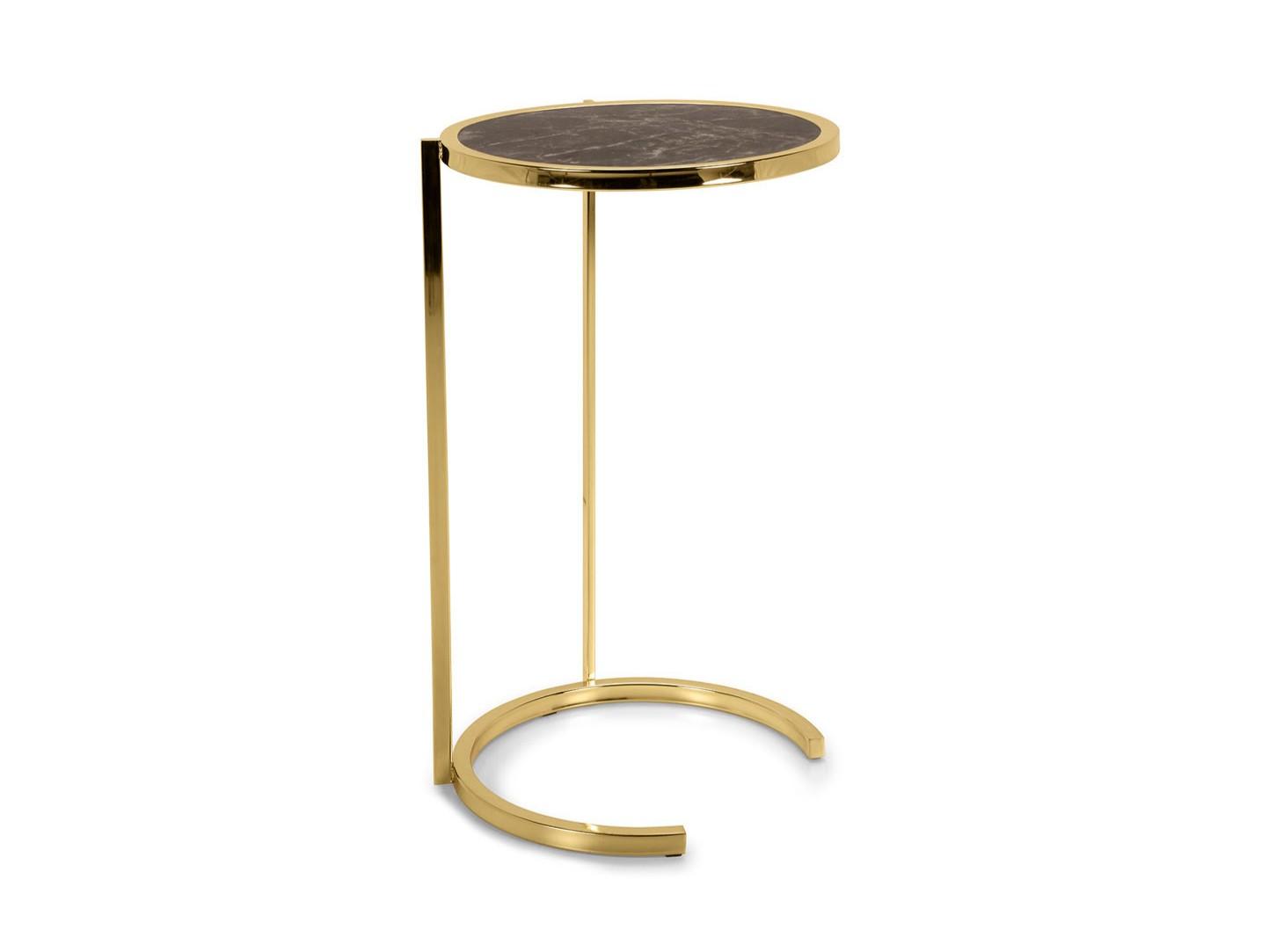 Round ceramic side table | Teti by Domingo salotti