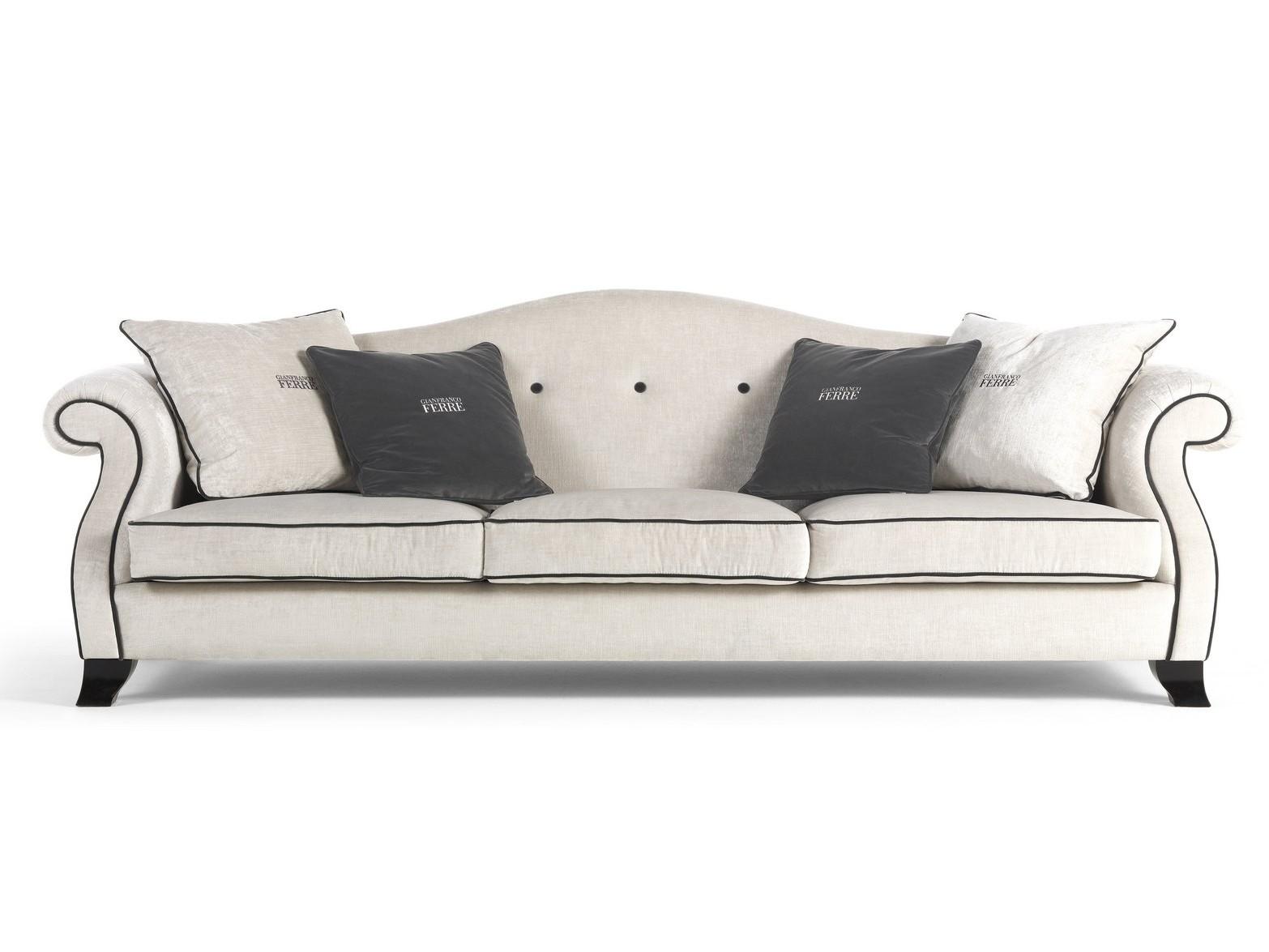 3 seater fabric sofa | Harmony by Gianfranco Ferre Home