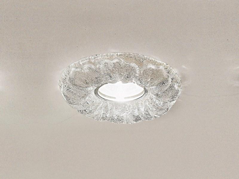 LED recessed glass spotlight for false ceiling | Pegaso I by Leucos