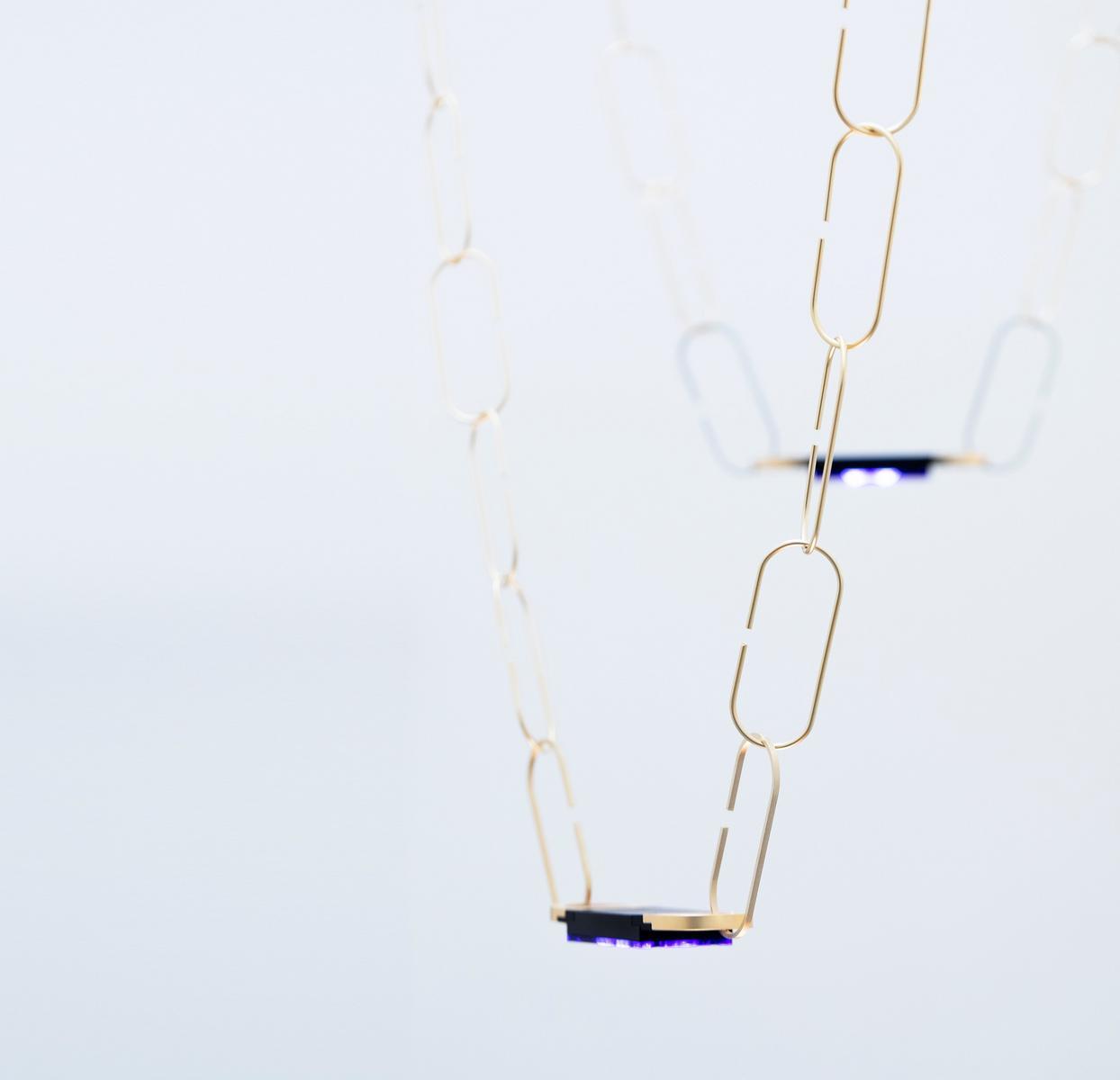 LED pendant lamp | Chaindelier by Davide Groppi