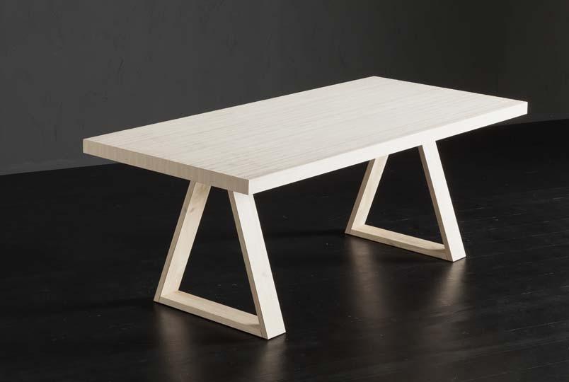 Rectangular wooden dining table | Nizza + Mekano by Altacorte