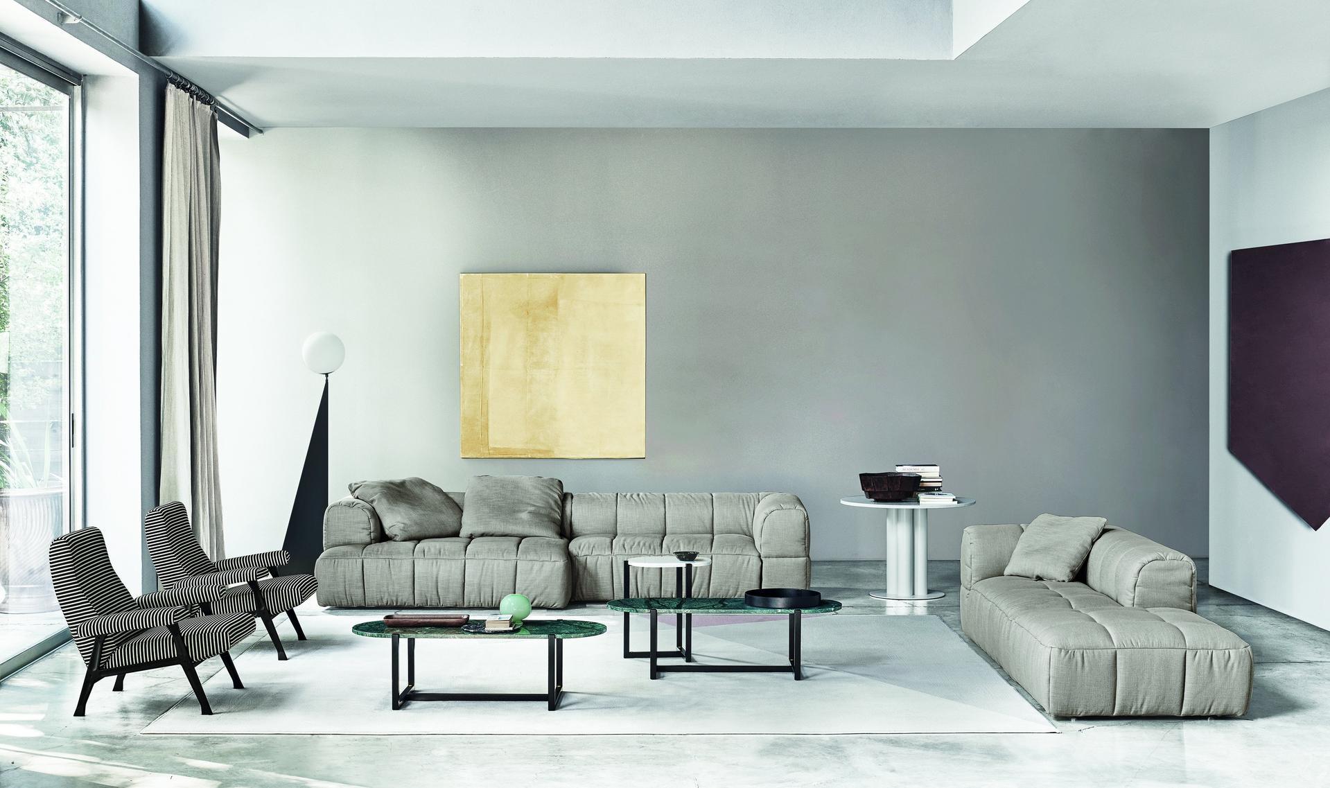 Fabric sofa | Strips by Arflex