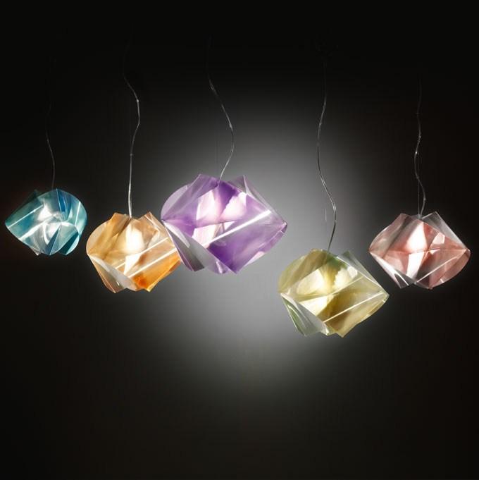 Lentiflex® pendant lamp | Gemmy Prisma Color by Slamp