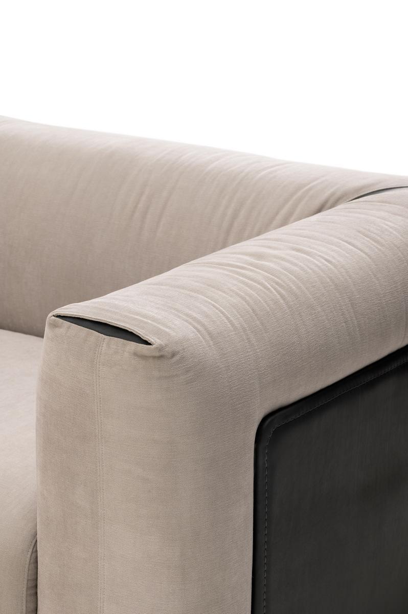 Fabric sofa | Soul by Turri