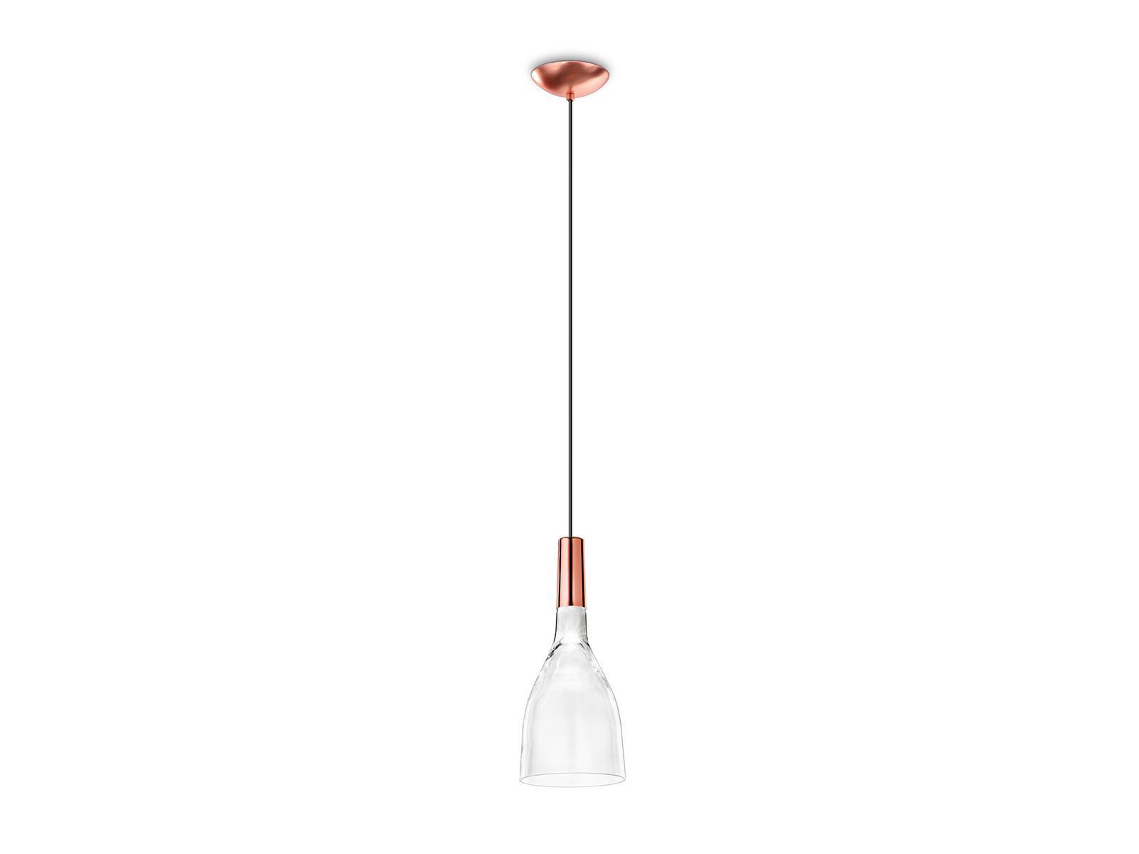 LED direct light glass pendant lamp | Scintilla by Vistosi