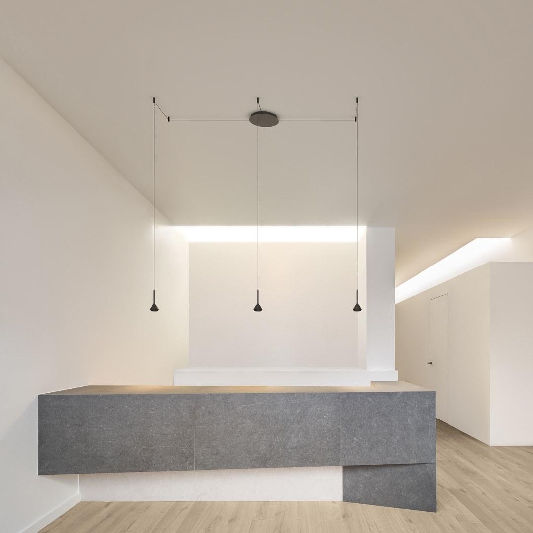 LED adjustable aluminium pendant lamp | Spin Fancy Shape by Arkoslight