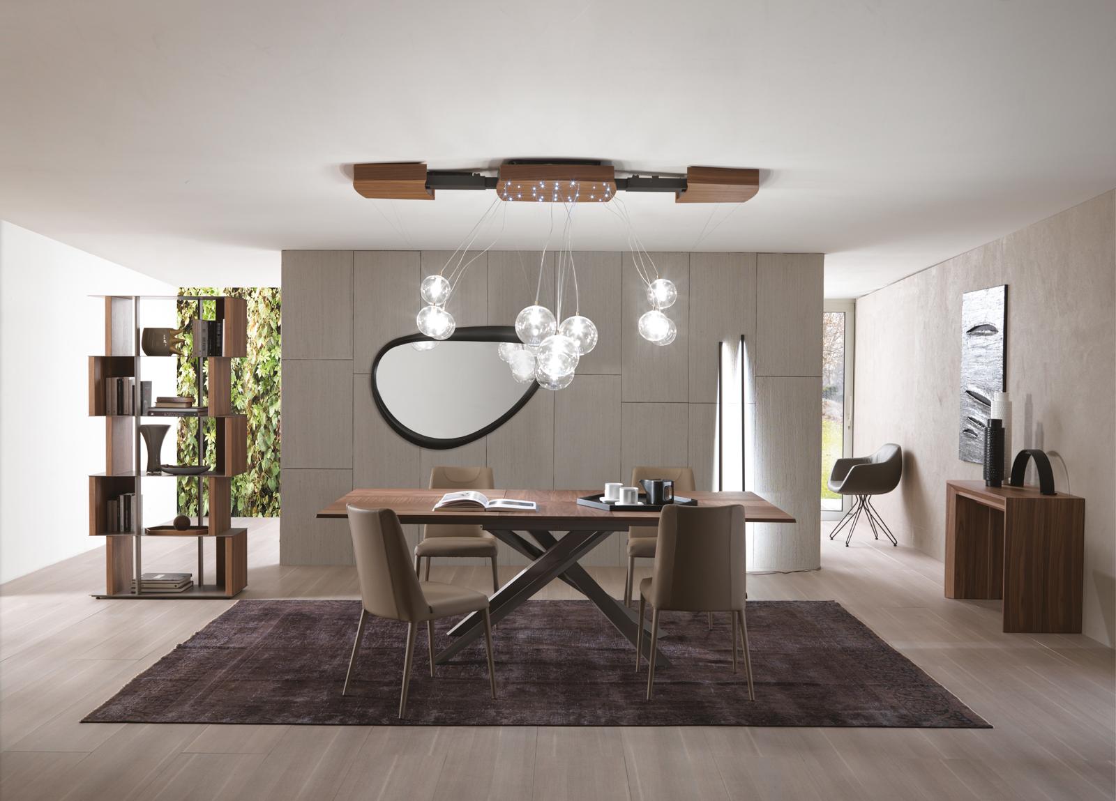 Freestanding sectional bookcase | Manga by Ozzio Italia