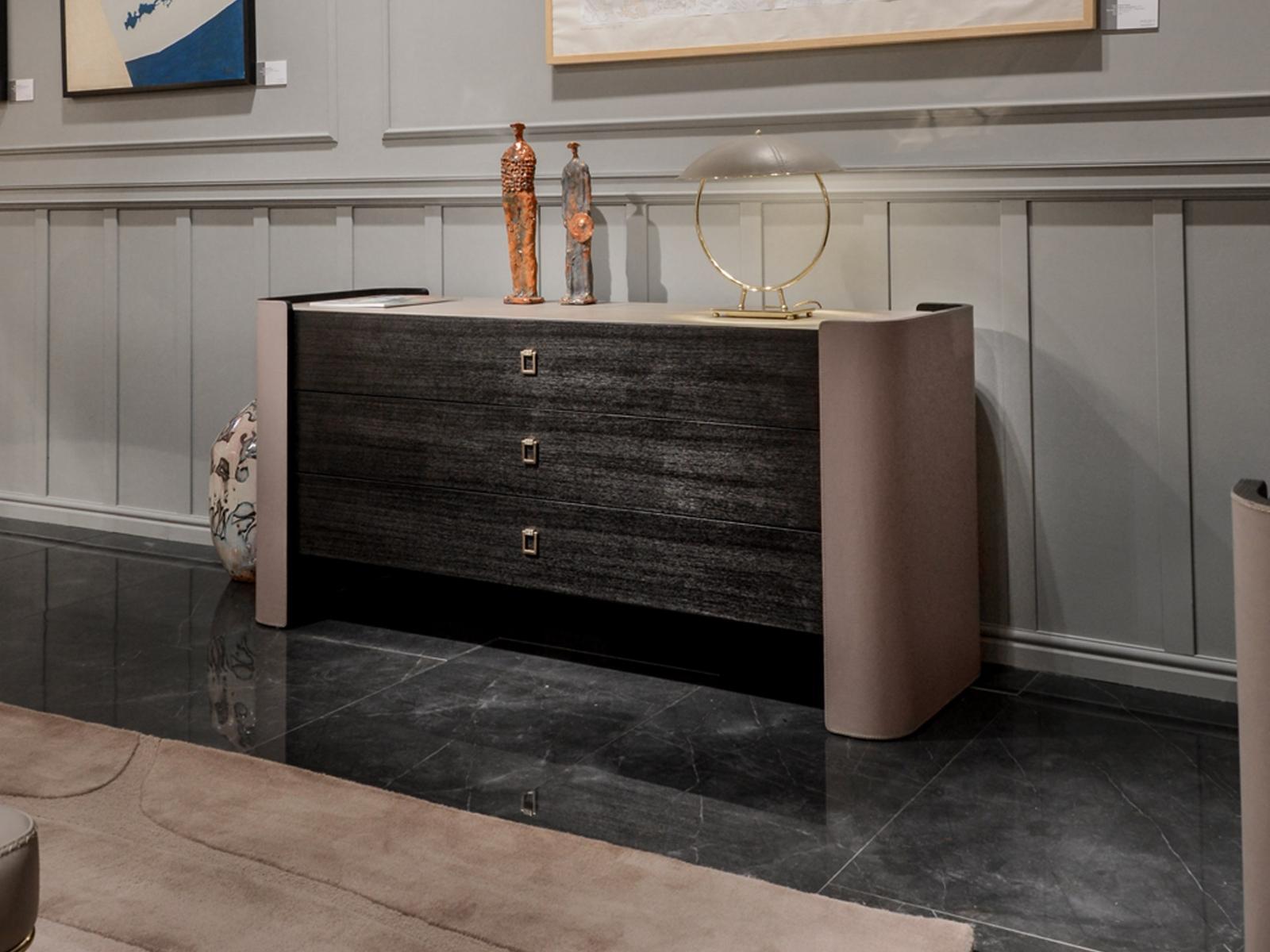 Leather chest of drawers | Downtown by Formitalia